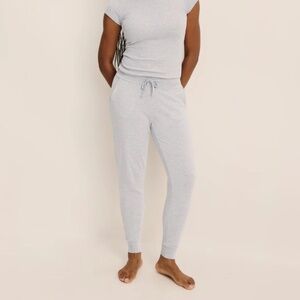 Knix Women's Size M Light Heathered Gray Modal Joggers